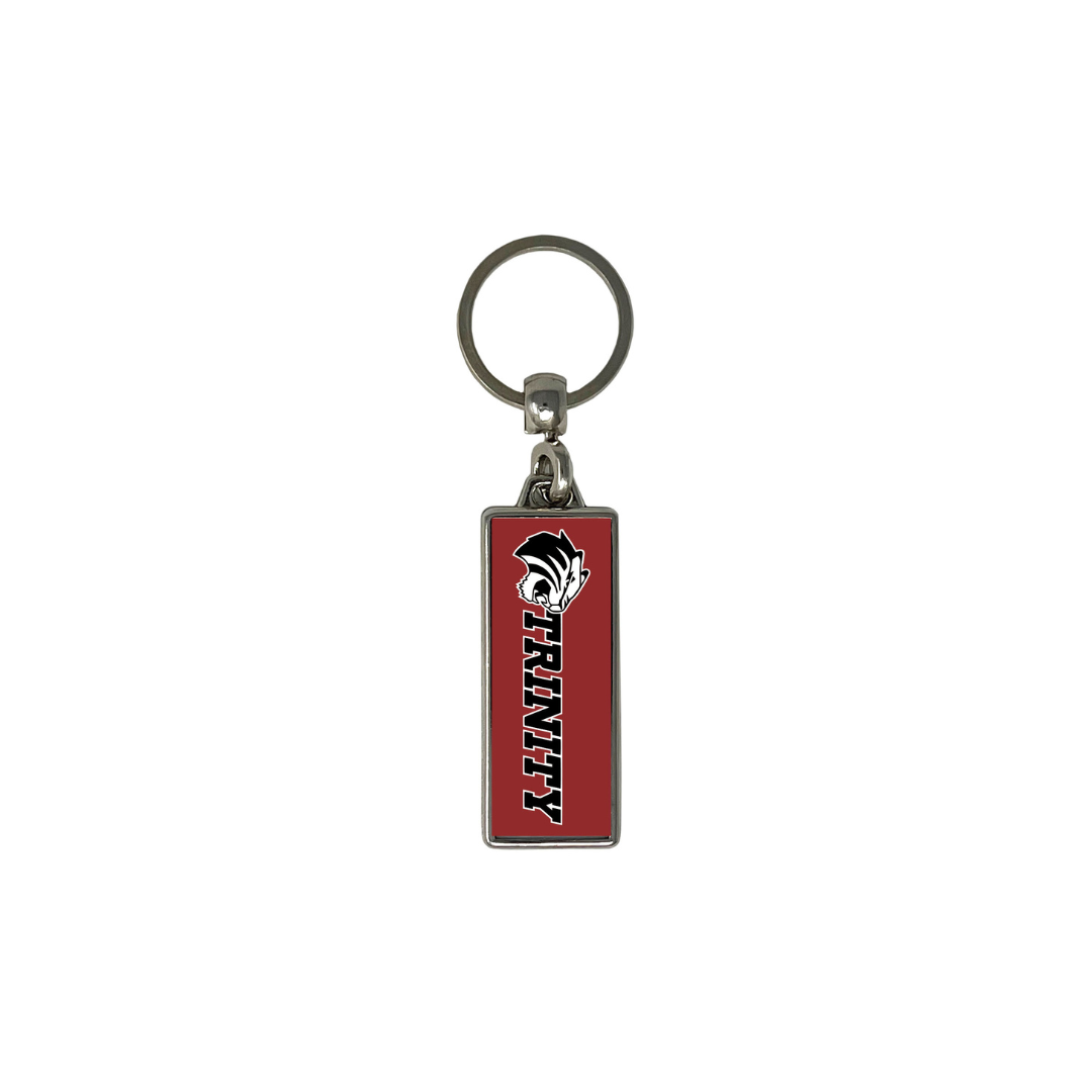 Trinity Pennant with Silver Tower Side Stacked Logo | The Trinity
