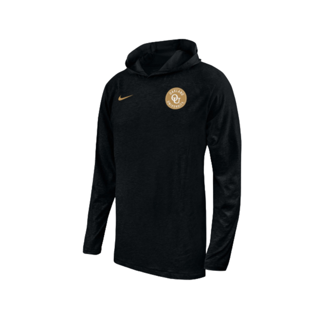 Sweat-shirt noir à manches longues Oakland Athletics Stitches pour hommes Sweat-shirt noir à manches longues Oakland Athletics Stitches pour hommes