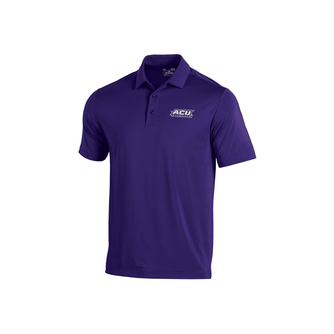 Purple and online green polo shirt