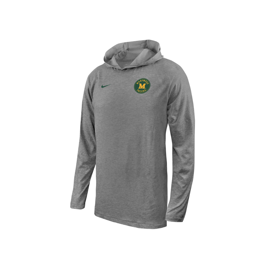 Marywood Nike DriFit Cotton LS Hoodie Tee