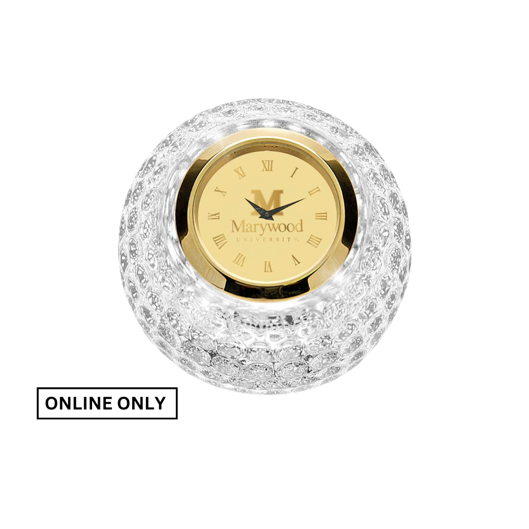 Marywood CSI Golf Ball Clock Marywood University Gear Shop Marywood CSI Golf Ball Clock Marywood University Gear Shop