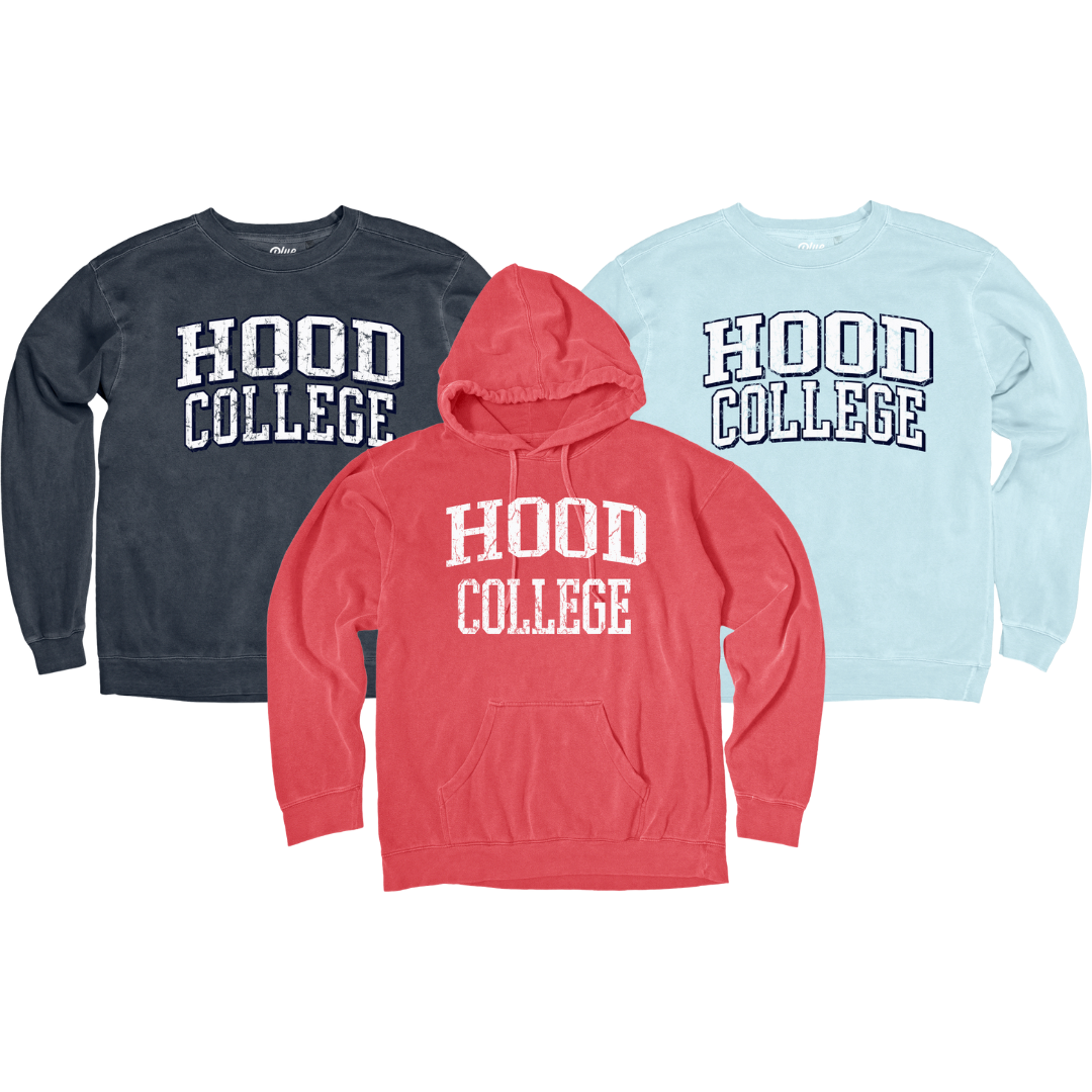Hood College Dyed Ringspun Fleece Hood College Gear Shop
